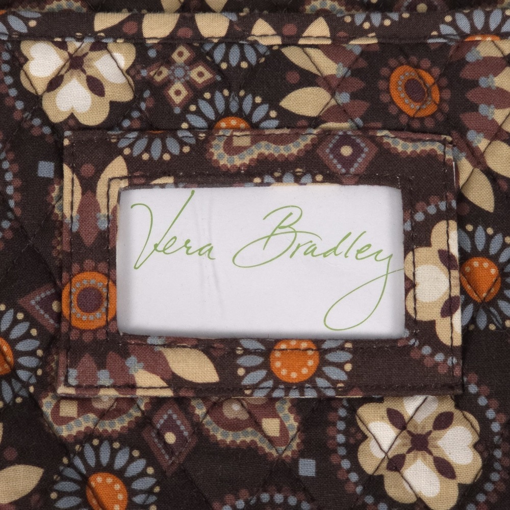 Vera Bradley Canyon Quilted Boho Brown Weekender Traveler Overnight Bag Tote - Picture 2 of 16